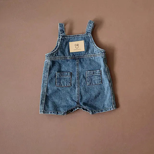 Toddler Girls Denim Jumpsuits - New Baby Overalls