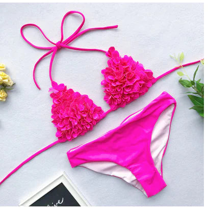 New Floral Triangle Bikini