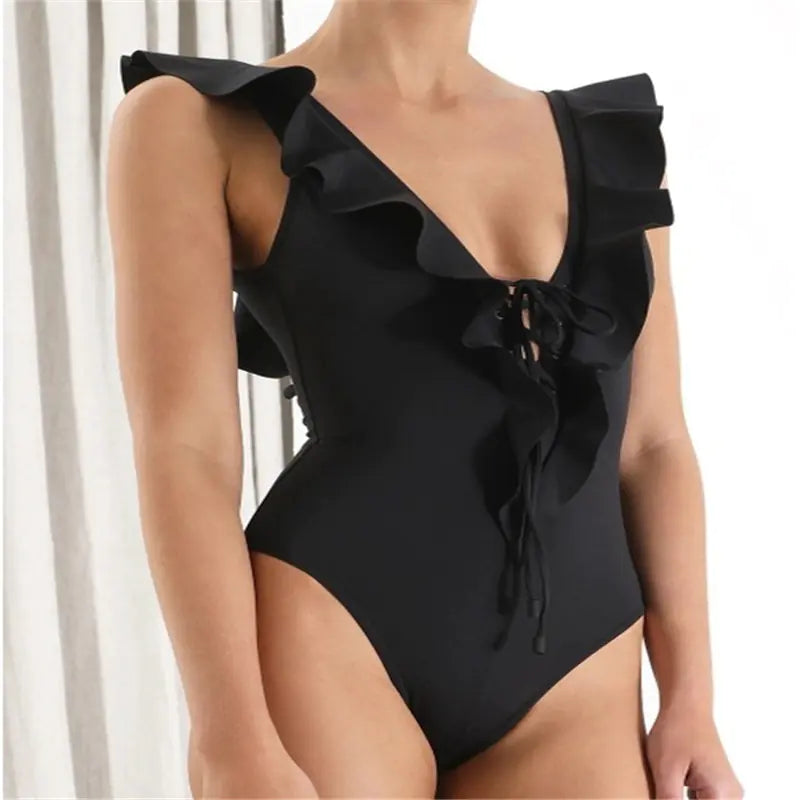 Jovi’s Leopard Print One-Piece Swimsuit