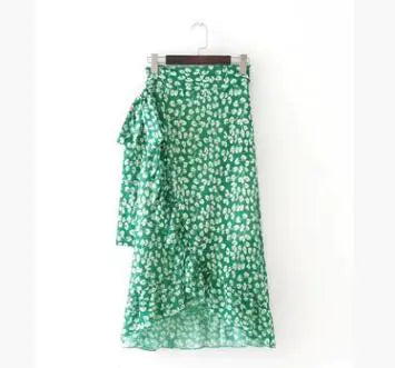 The Chiffon Printed Skirt by Jovi