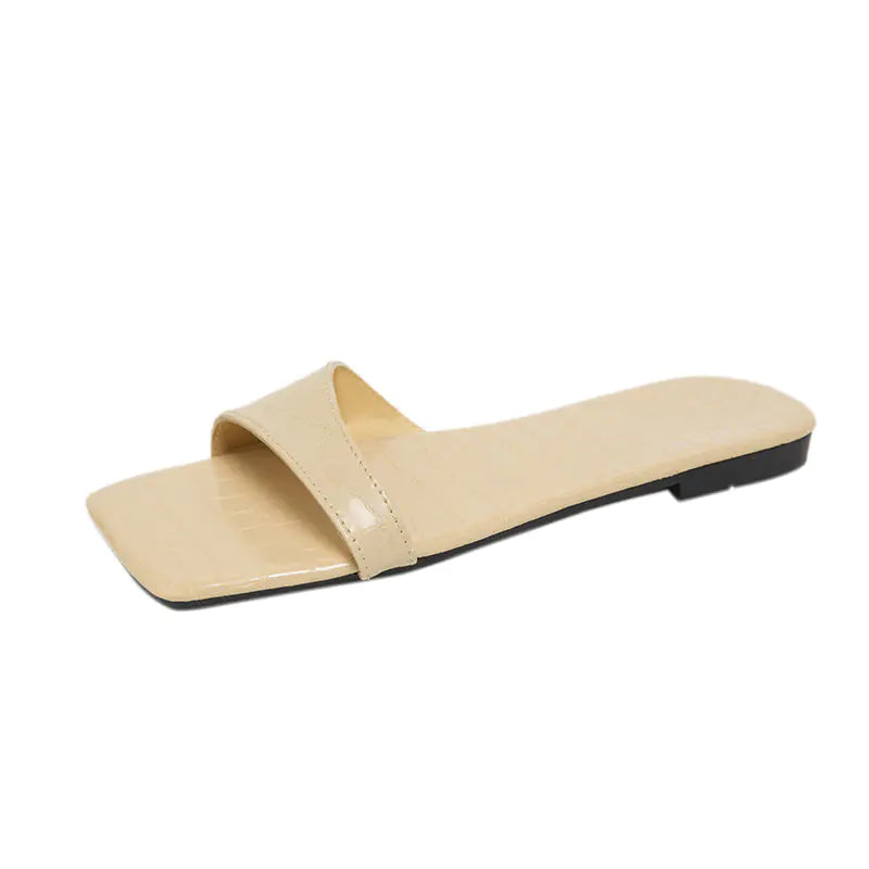 Flat-Bottomed Casual Slippers