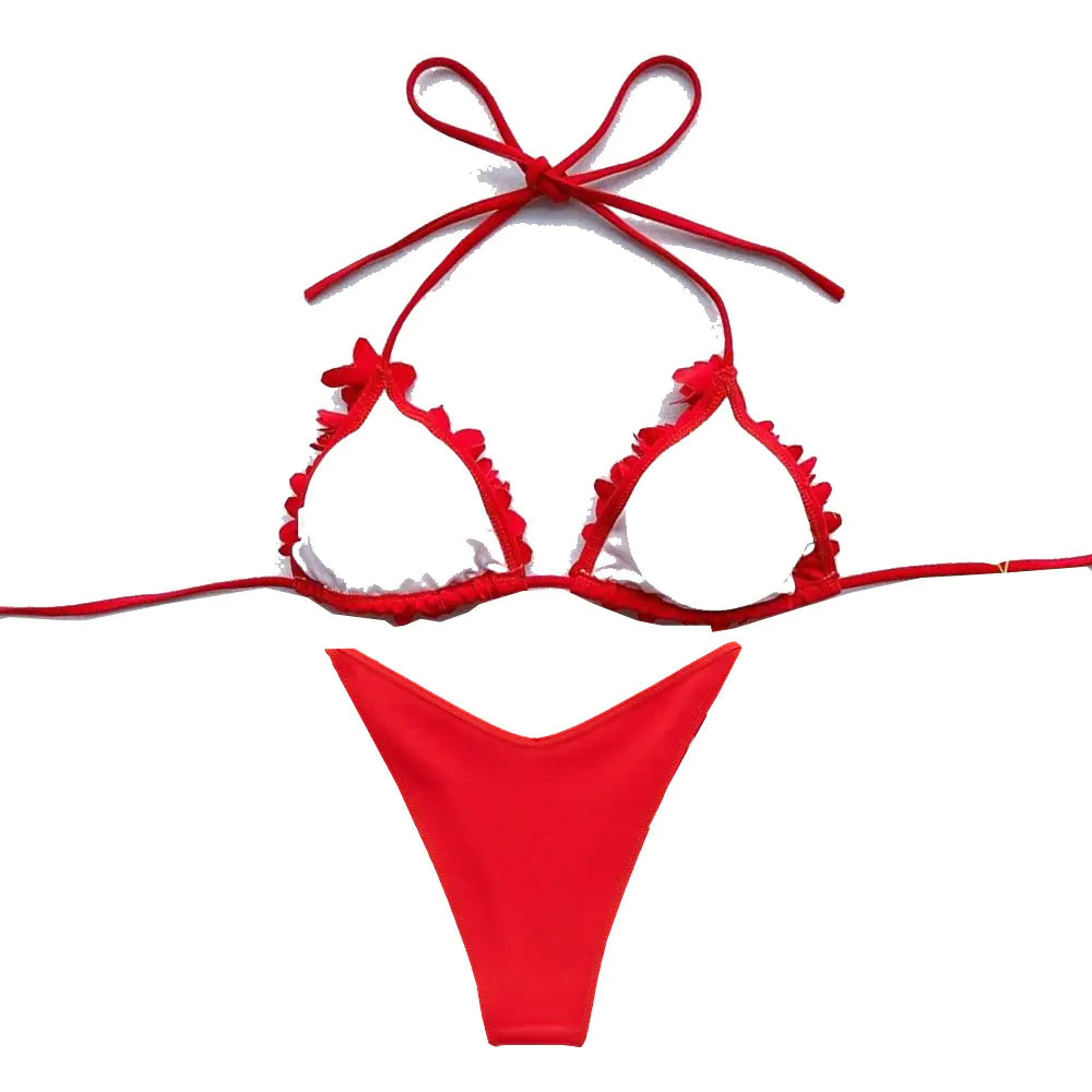 New Floral Triangle Bikini