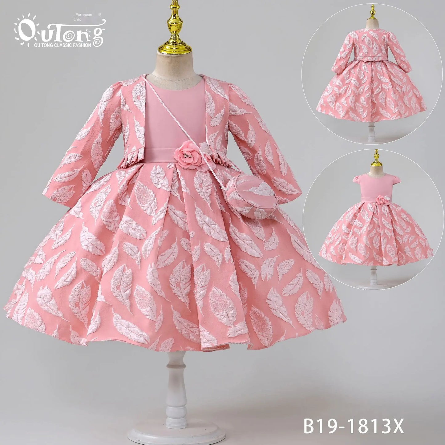 Children's Two-Piece Piano Performance Costume
