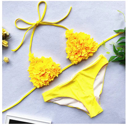 New Floral Triangle Bikini