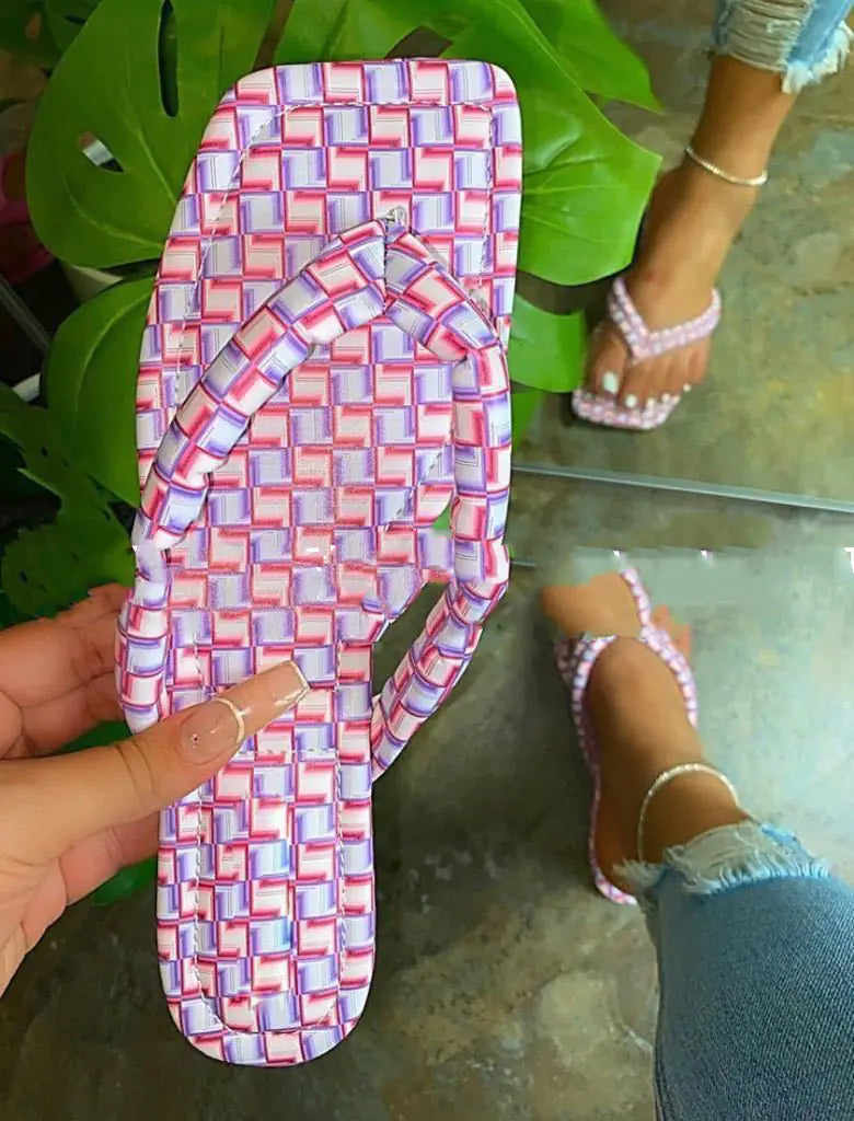 Summer Flat Beach Slippers