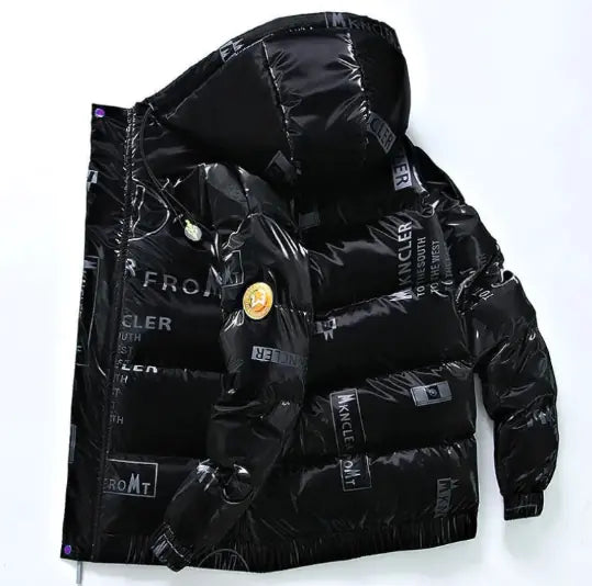 Fashion Trendy Warm Youth Hooded Jacket