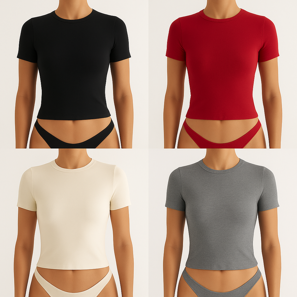 Slim-Fit Sexy Hot Girl Pure Desire Top 🔥