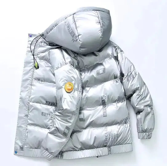 Fashion Trendy Warm Youth Hooded Jacket