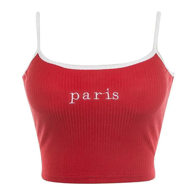 Paris Strap Top
