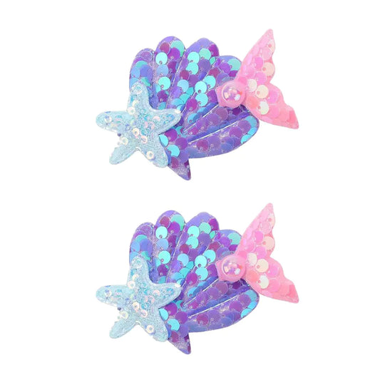 Mermaid Magic – Sparkling Hair Clip Set