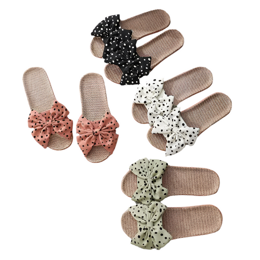 Big Bow Non-Slip Slippers 🎀