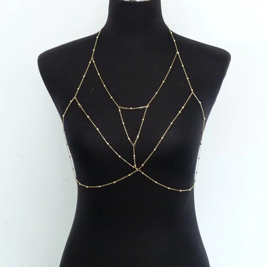 Bikini Chain, Body Chain, Chest Chain