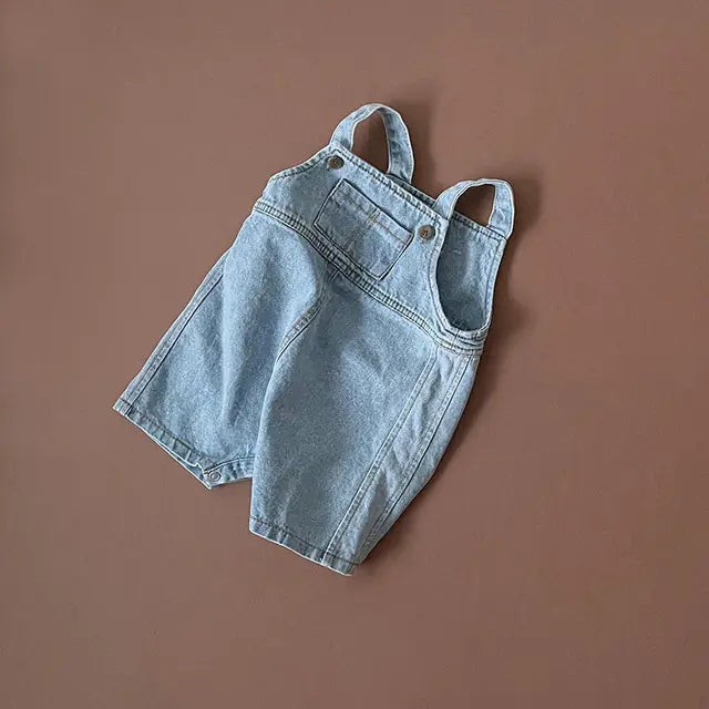 Toddler Girls Denim Jumpsuits - New Baby Overalls