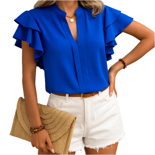 Flirty Frill Blouse 💕
