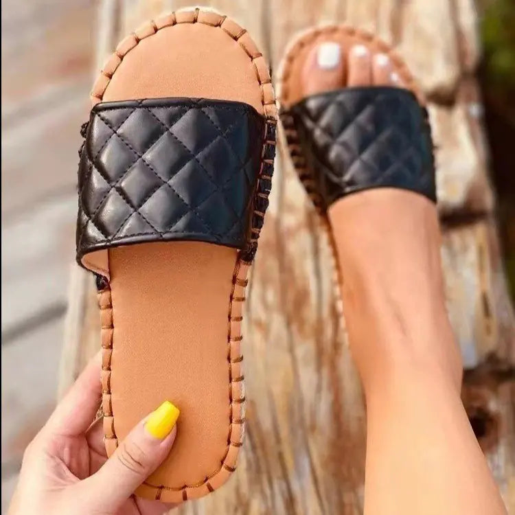 European and American Casual Flat Slippers