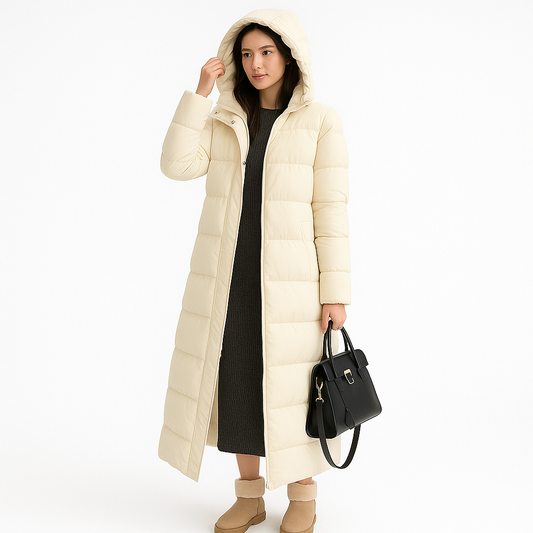 Quilted Hooded Puffer Coat
