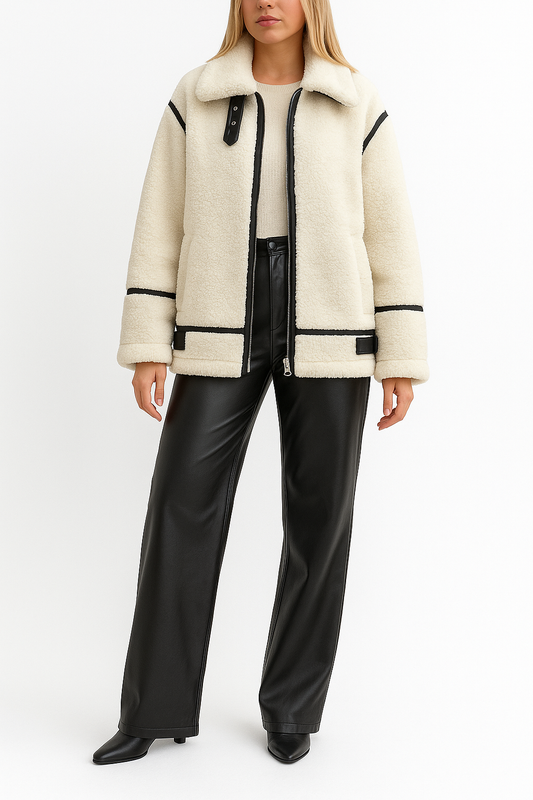 Patchwork Lambswool Jacket