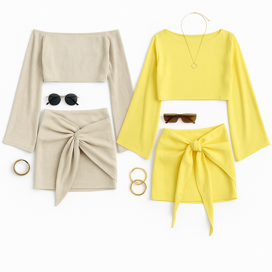 Elegance Two Piece Skirt Set 🤩