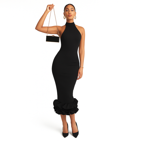 Elegant Sleeveless Party Dress