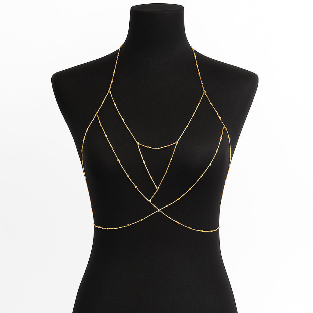 Bikini Chain, Body Chain, Chest Chain