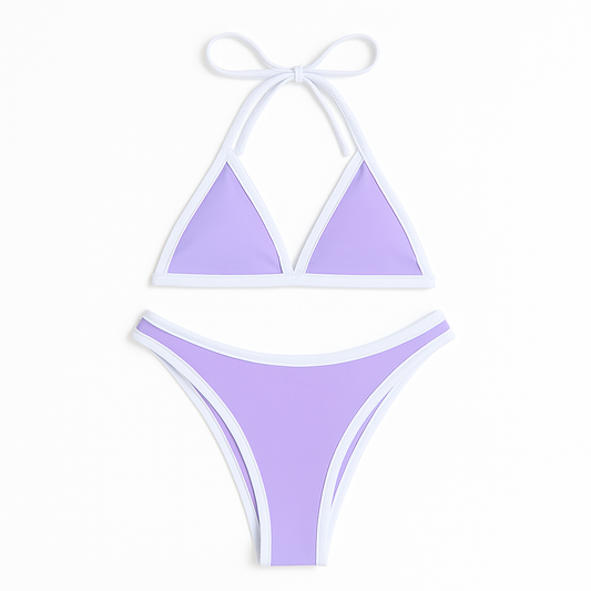 Sexy Bikini Set - Three-Piece Swimwear