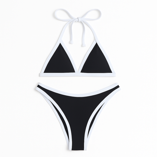 Sexy Bikini Set - Three-Piece Swimwear