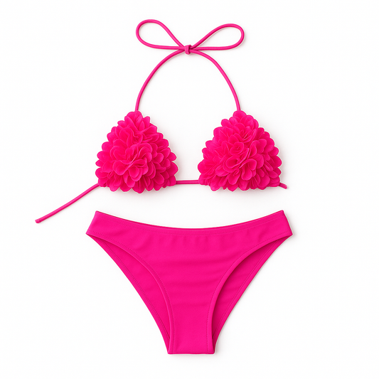 New Floral Triangle Bikini