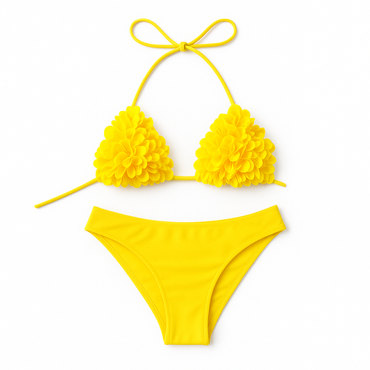 New Floral Triangle Bikini