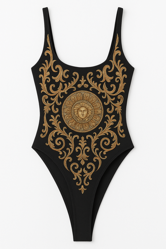 Backless One-Piece Women's Bikini Swimsuit