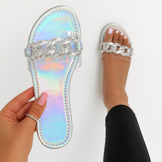 Candy Color Flat Sandals 🍭