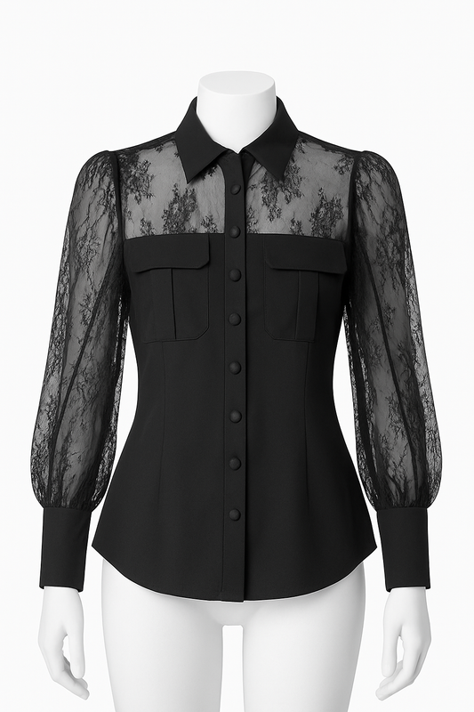 The Long Sleeve Blouse 🖤