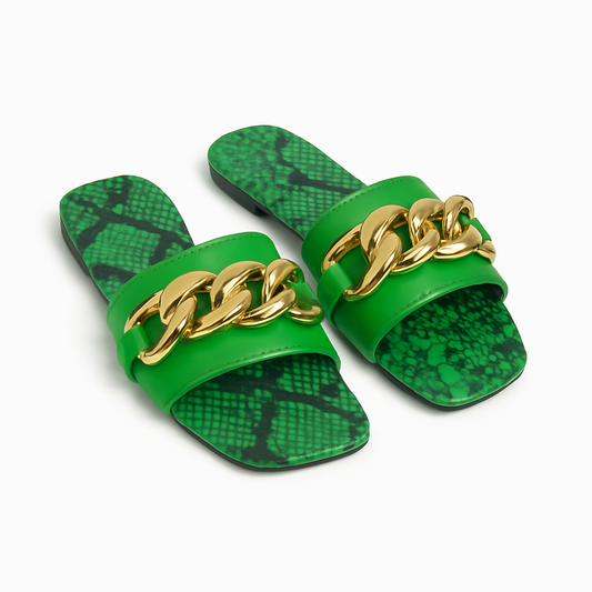 Casual Viscose Flat Slippers