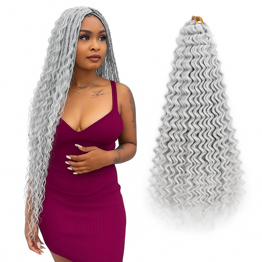 Curly Deep Wave Crochet Hair