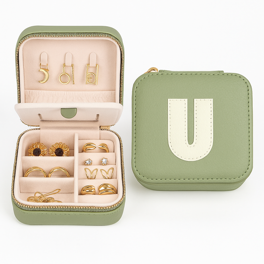 S.Leaf Travel Jewelry Case 🌿