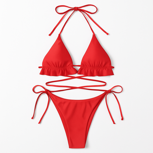 Jovi’s Sexy Long String Bikini