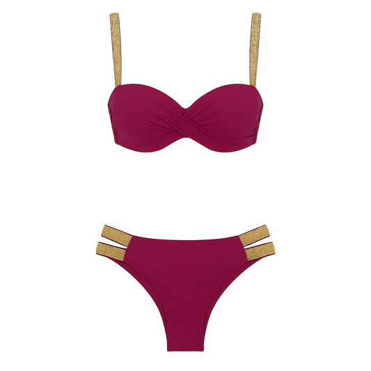 Jovi’s Sexy Cross-Strap Bikini