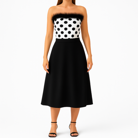 Sexy Dot Wrap Top 🌸