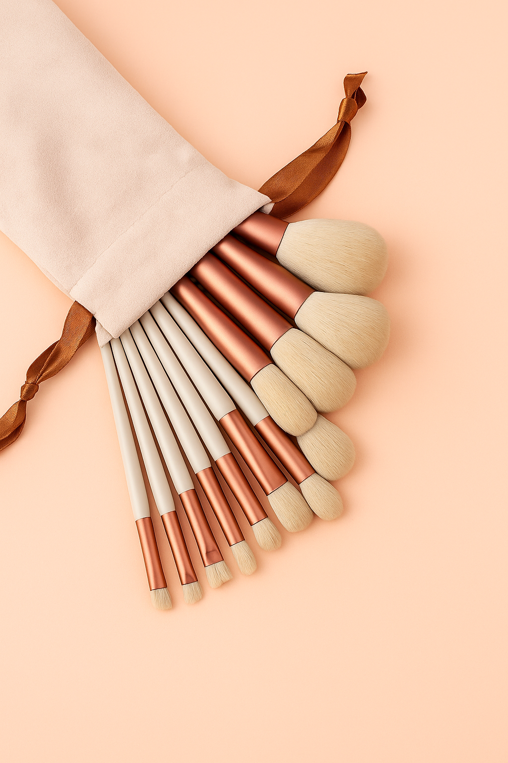 13pcs Soft & Fluffy Makeup Brush Set 💄