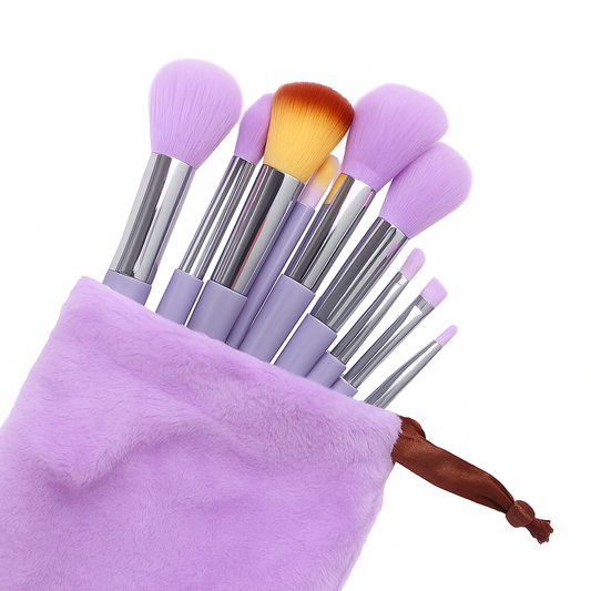 13pcs Soft & Fluffy Makeup Brush Set 💄