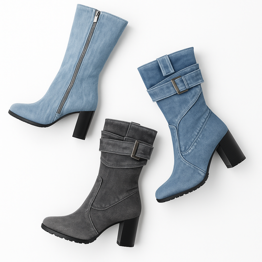Denim Boots 💙