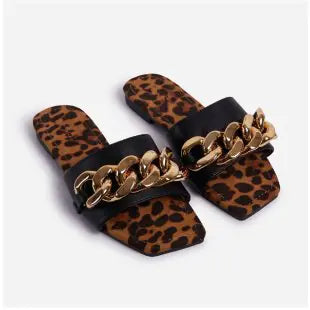 Casual Viscose Flat Slippers