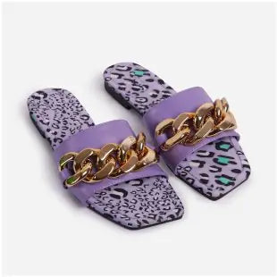 Casual Viscose Flat Slippers