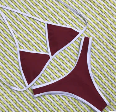 Sexy Bikini Set - Three-Piece Swimwear