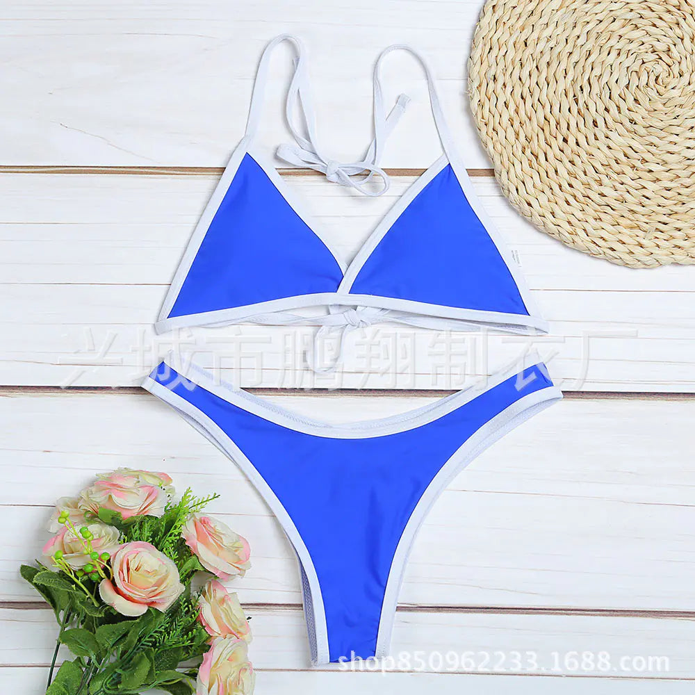 Sexy Bikini Set - Three-Piece Swimwear