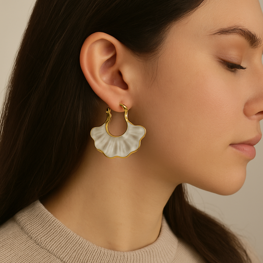 Chunky Gold Statement Earrings 💛