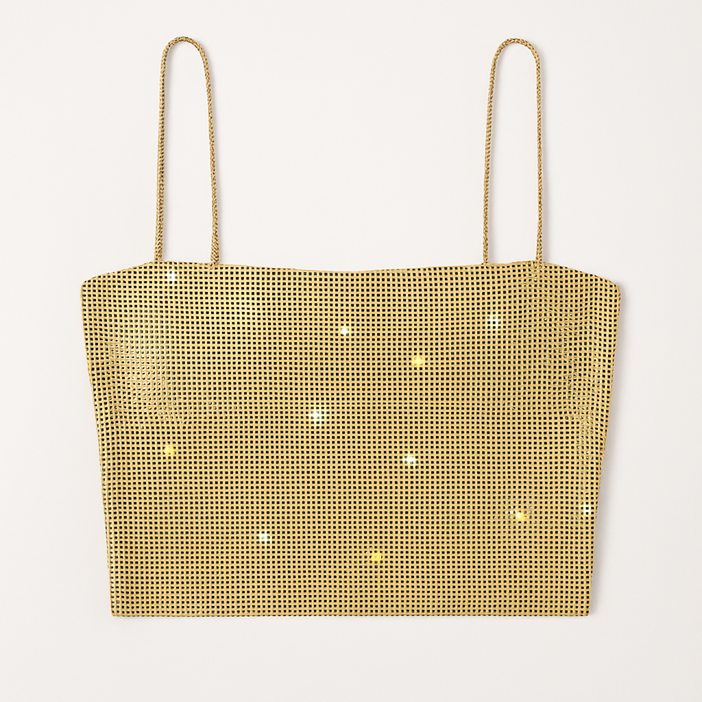 Top Glossy Crop Top ✨