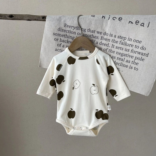 Fashion Toddler Printed Long Sleeve Jumpsuit