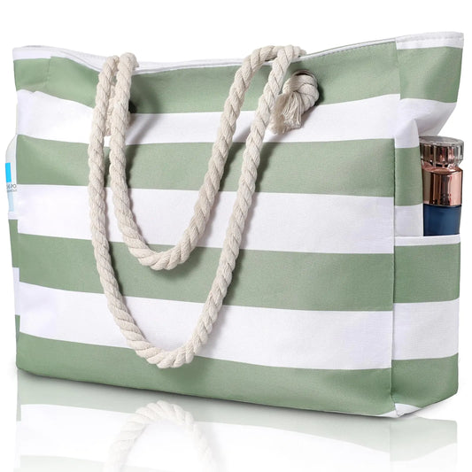 Large Beach Tote Bag 🐚