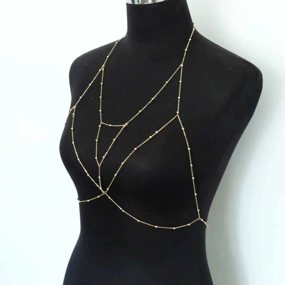 Bikini Chain, Body Chain, Chest Chain