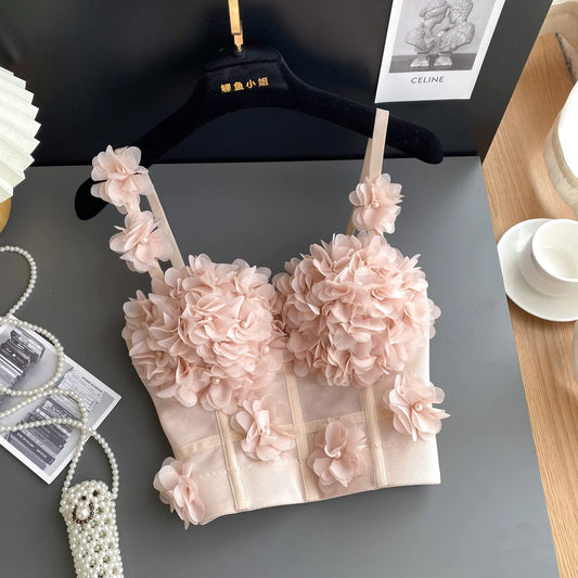 Sweetheart Floral Corset 🌸